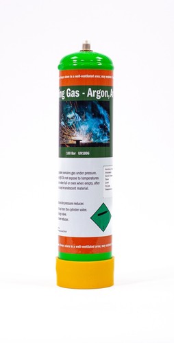 Pure argon gas - argon, bottle