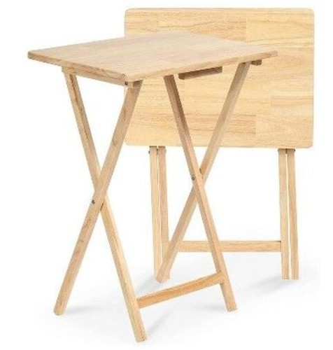 Wooden folding snack - wooden,