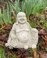 Cheery Buddha Stone Statue |