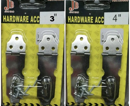 Safety hasp staple silver - 2,
