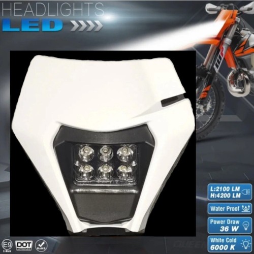 Ktm led headlight head - ktm,