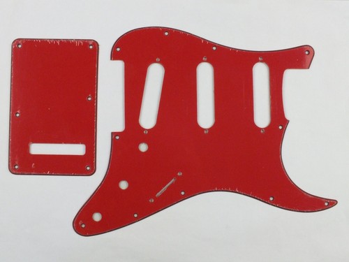 Red ply stratocaster sss - red,