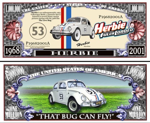 Beetle million dollars - vw,