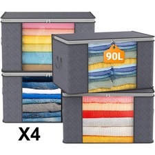 4x Clothes Storage Bags With