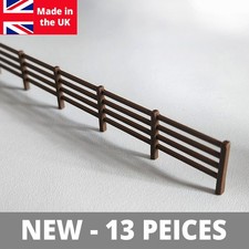 OO Gauge Wood Fencing 13 pack