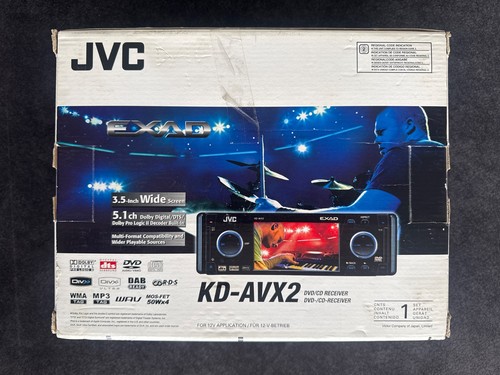 Jvc avx2 car stereo dvd - kd-avx2, dvd/cd