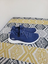 Womens Navy Skechers Ultra
