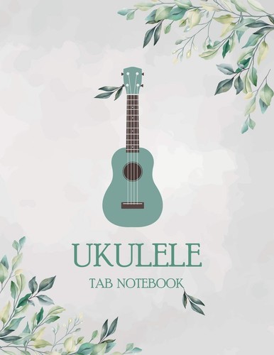 Ukulele tab notebook blank - tab,