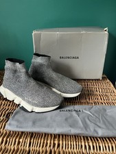 Balenciaga Speed Knit Silver