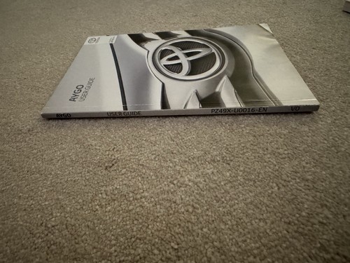 Toyota aygo owners manual - toyota,