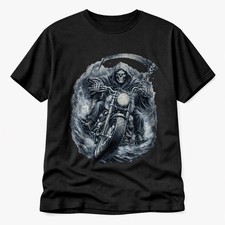 Grim Reaper Biker T-Shirt