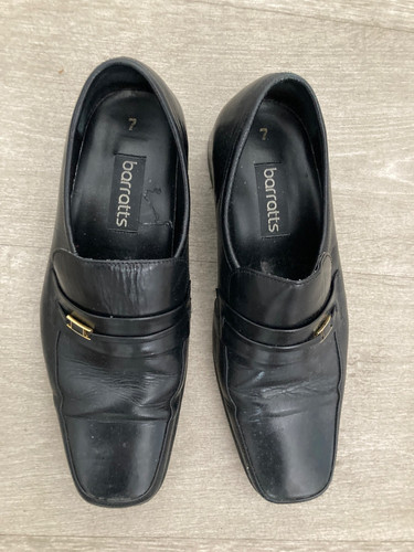 Barretts vintage black leather - vintage,