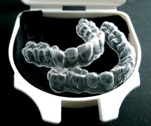 Teeth whitening bleaching - teeth,