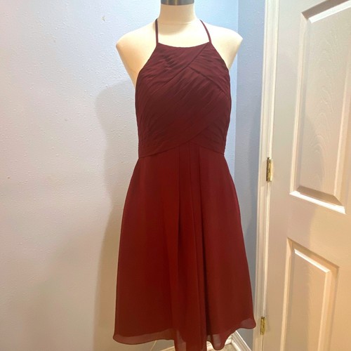 Azazie halter bridesmaid dress - halter,