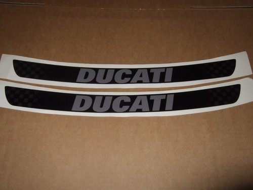 Ducati grey black vinyl - ducati,
