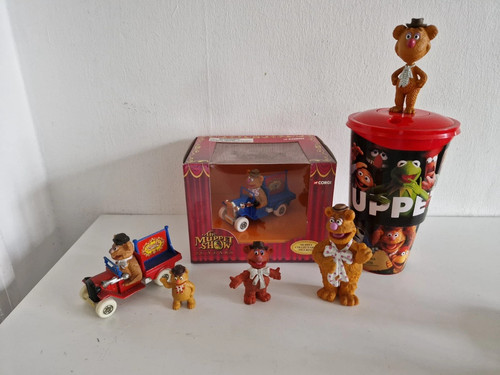 Vintage fozzie bear muppet - bear,