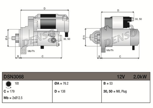 Starter fits passat - vw, b3/b4