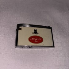 Craven A Vintage Lighter Black Cat