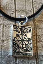 Wheel of fortune tarot card