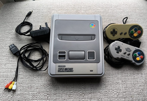 Snes super nintendo console - super,