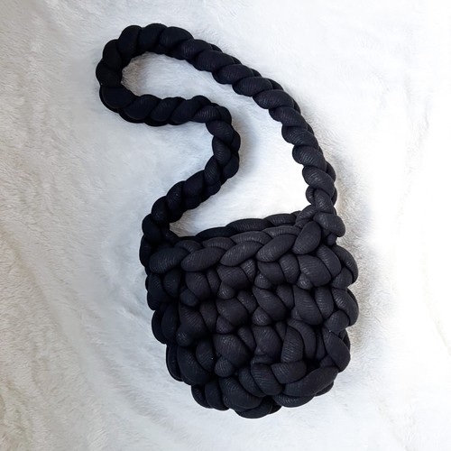 Nwot black chunky marshmallow - nwot,