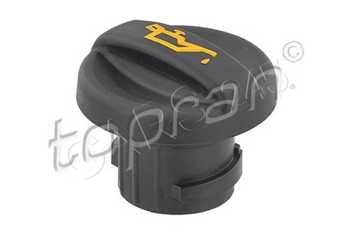 Oil filler cap - filler, plastic