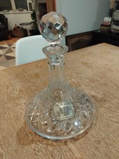 Vintage cut glass ships - vintage,