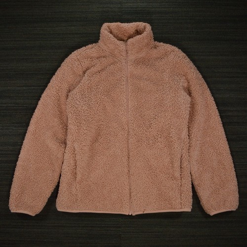 Uniqlo womens pink fluffy - uniqlo,