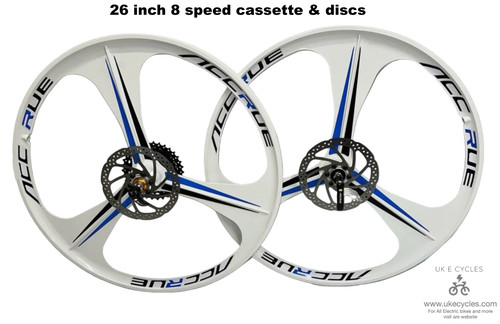 Pair magnesium bike - pair, wheels