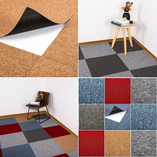 Carpet tiles heavy duty 20pcs - carpet,