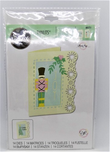 Sizzix thinlits metal dies - thinlits, 14