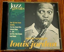Jazz Greats - Saxa-Woogie - Louis Jordan - (1996) CD 009