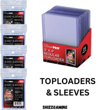 Ultra PRO 3X4 Toploader & Penny Sleeves - Pokémon MTG YuGiOh TCG
