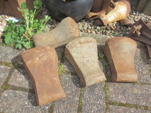 Antique iron bath feet - bath,