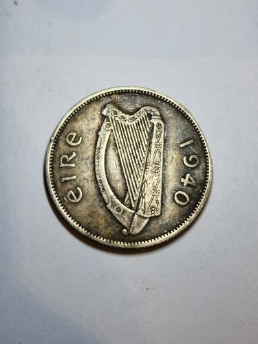 1940 ireland florin - florin, silver