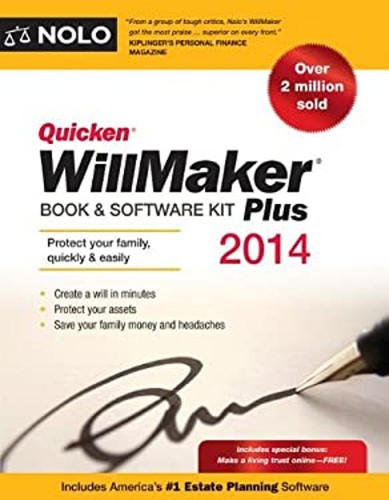 Quicken willmaker plus - quicken, 2014