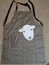 Herdy Grey Sheep Apron New Without Tags
