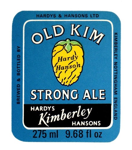 England vintage beer label - -,