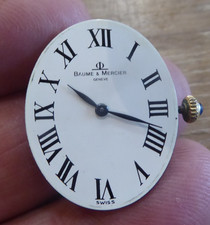 VINTAGE BAUME & MERCIER GENTS 17  JEWELS WRISTWATCH MOVEMENT WORKING