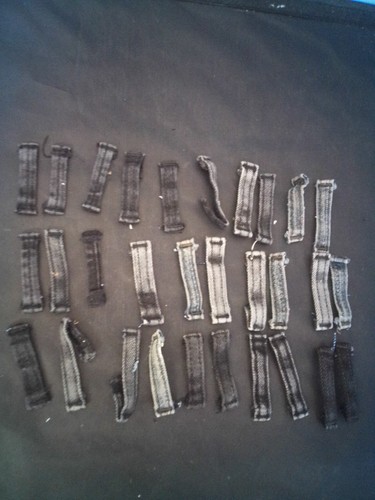 Denim belt loops - belt,