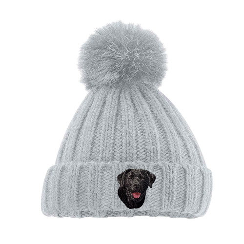Black labrador dog embroidered - labrador,