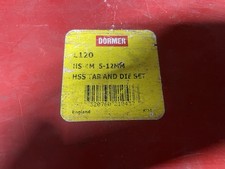 Dormer Tap and Die Set Engineering Tools 27 Piece 5 - 12 Mm