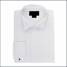 Mens & Page Boys White Wing