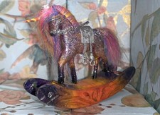 Rocking horse unicorn - .,