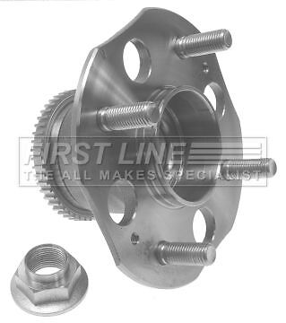 First line rear left - line,