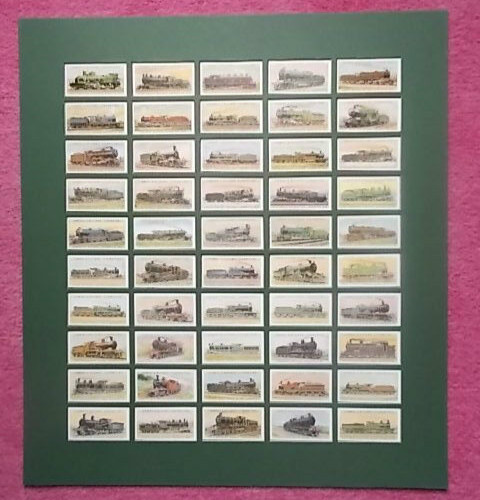 Reproduction cigarette cards - cigarette,