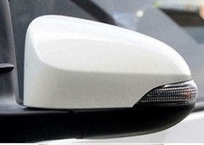 NEW FOR TOYOTA YARIS 2012 - 2020 WING MIRROR COVER CAP WHITE LEFT PASSENGER SIDE