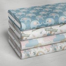 100% Cotton Harmony Animals