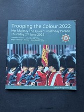Trooping the colour - trooping, 2022