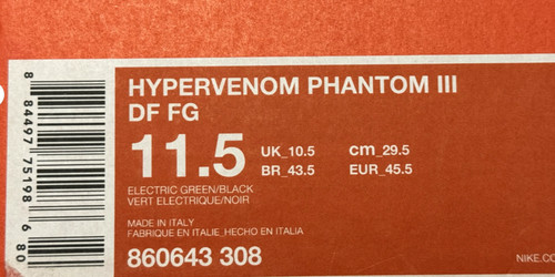Hypervenom phantom iii fg - hypervenom, df
